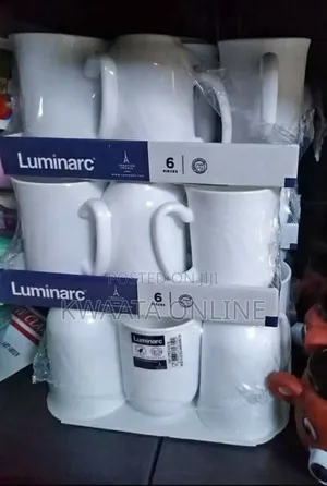 Luminarc 6pcs Set Morning Ceramic Cups For Tea/ Coffee