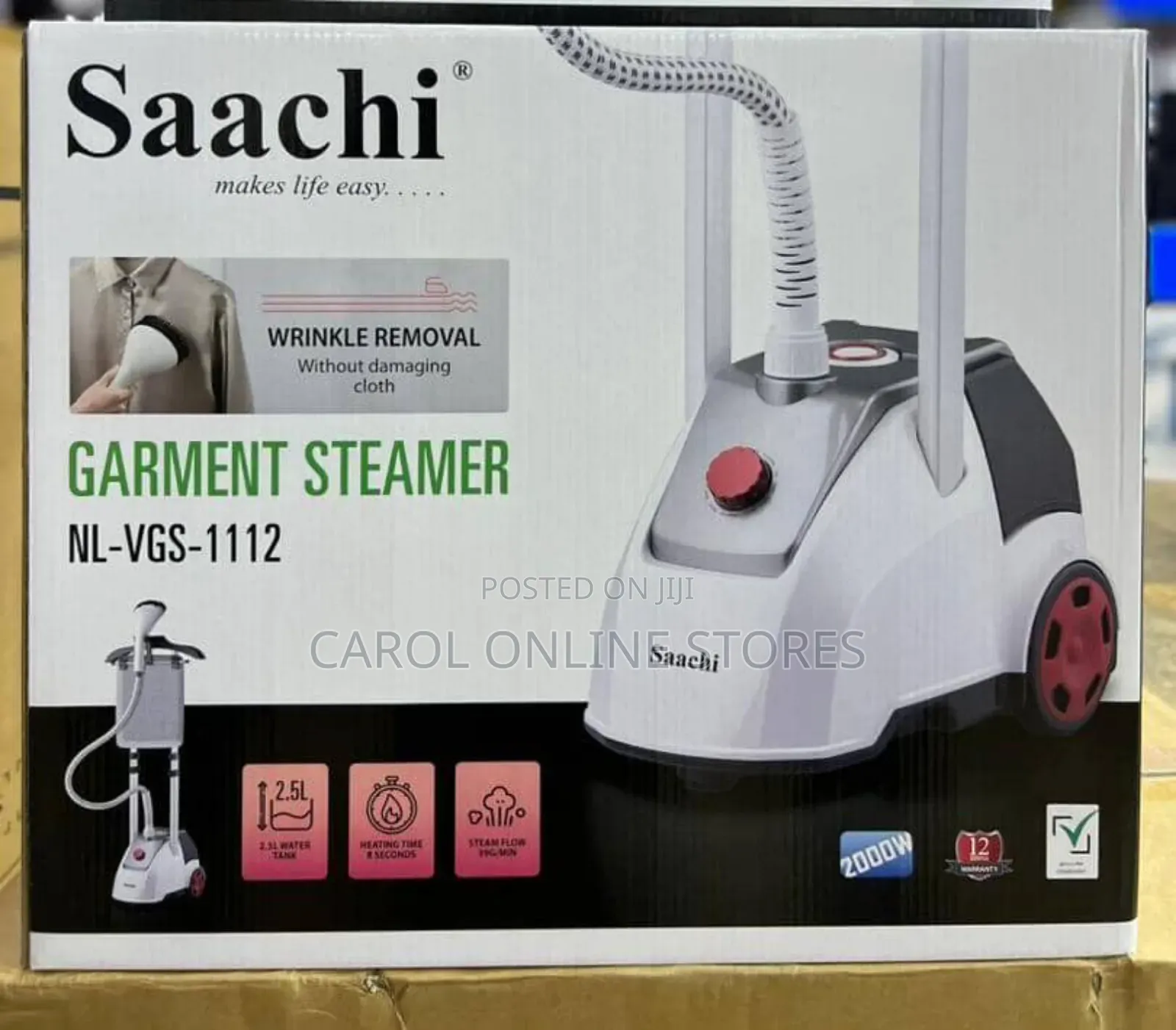 Saachi 2.5 Litres Kngs6371 Garment Steamer