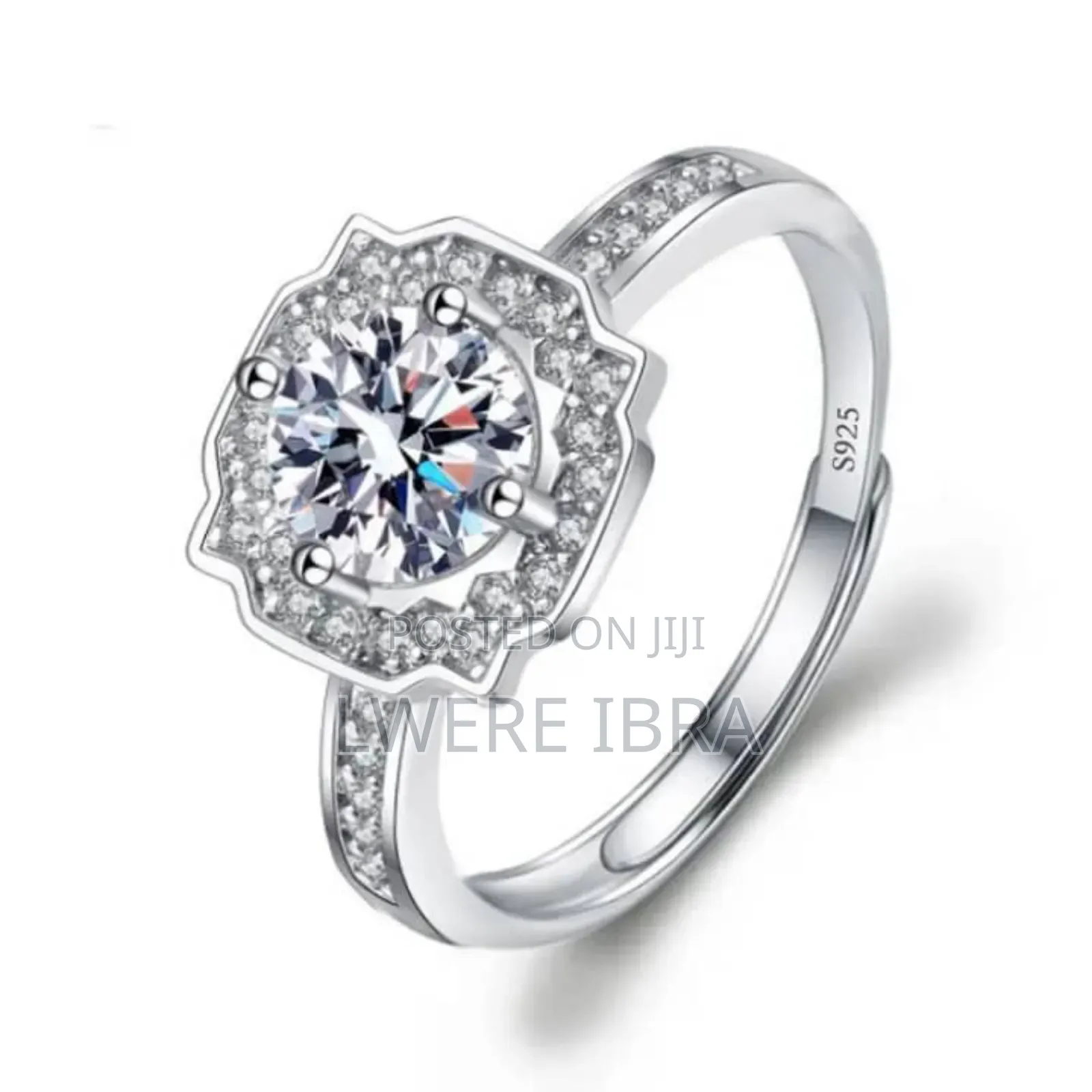 Unisex Sliver Wedding Rings