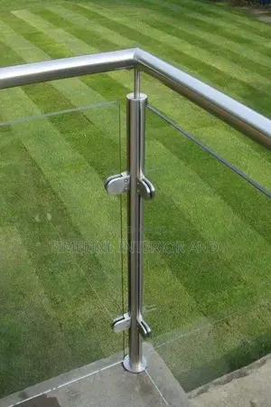 Modern Stainless Steel Glass Balcony Railings – Elegant Durable