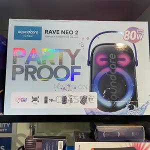 Anker Soundcore Rave Neo 2 Portable Speaker – 80w