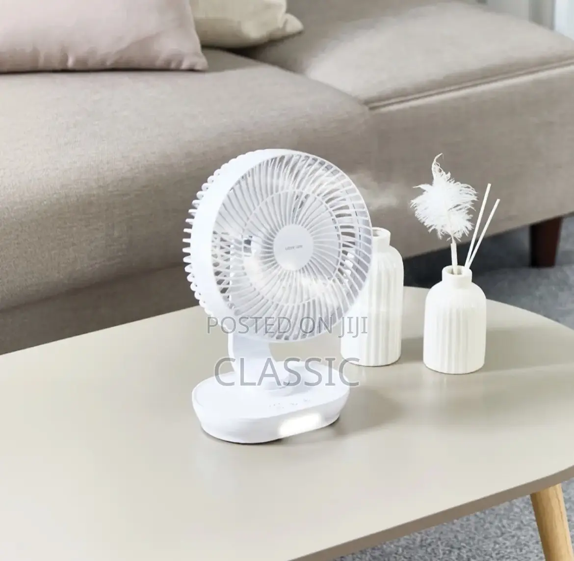 Green Lion Desktop Fan Rechargeable