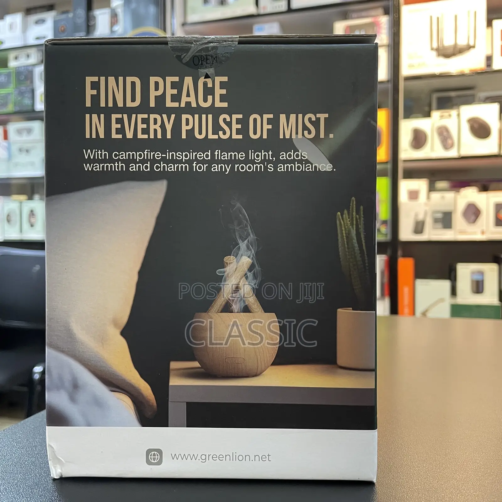 Green Lion Flame Mist Air Diffuser – 150ml
