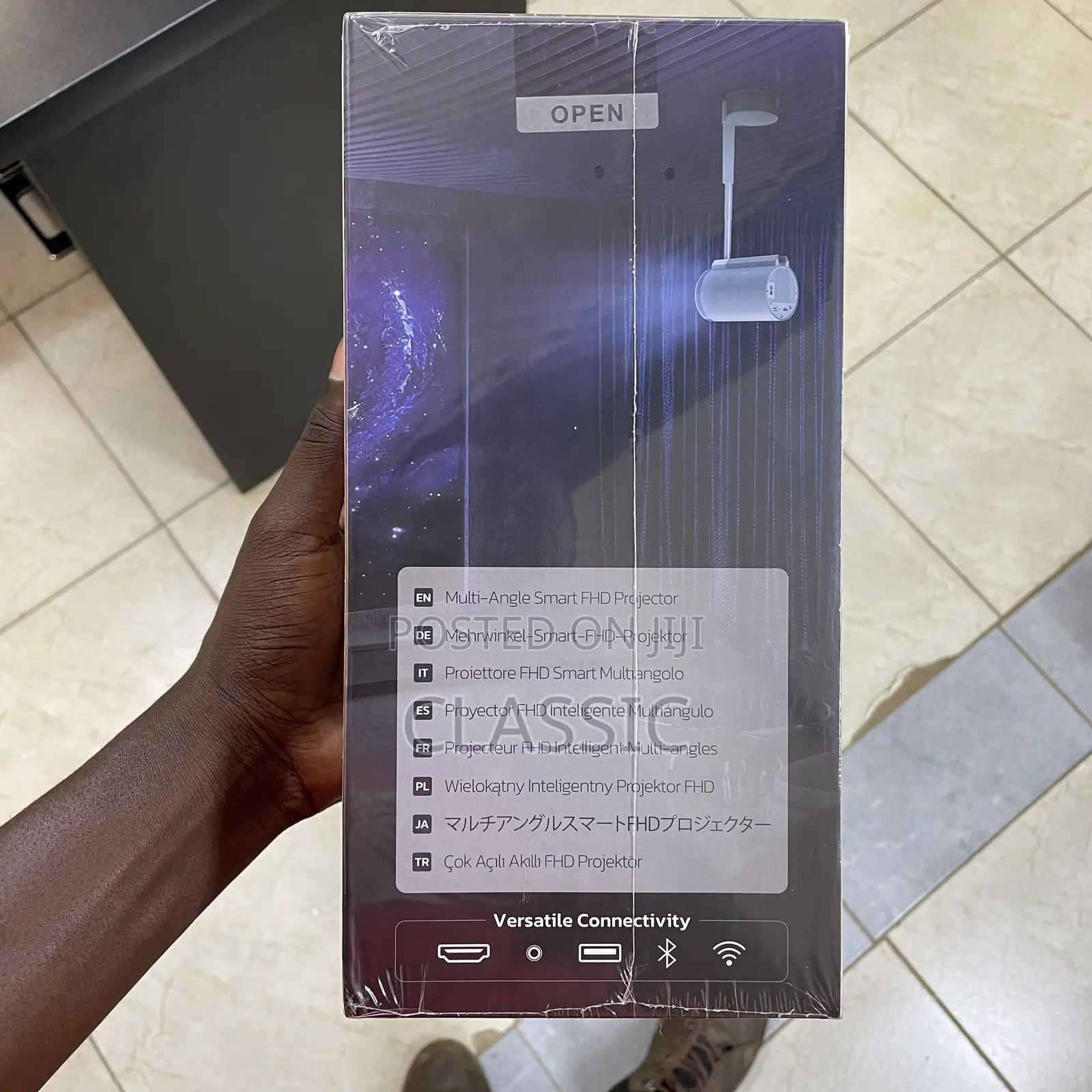 Porodo Lifestyle Lumio Smart FHD Projector