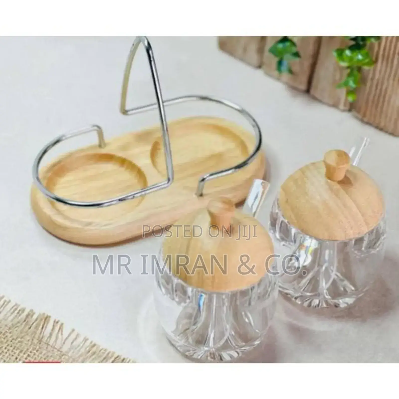 Elegant Acrylic Sugar Set