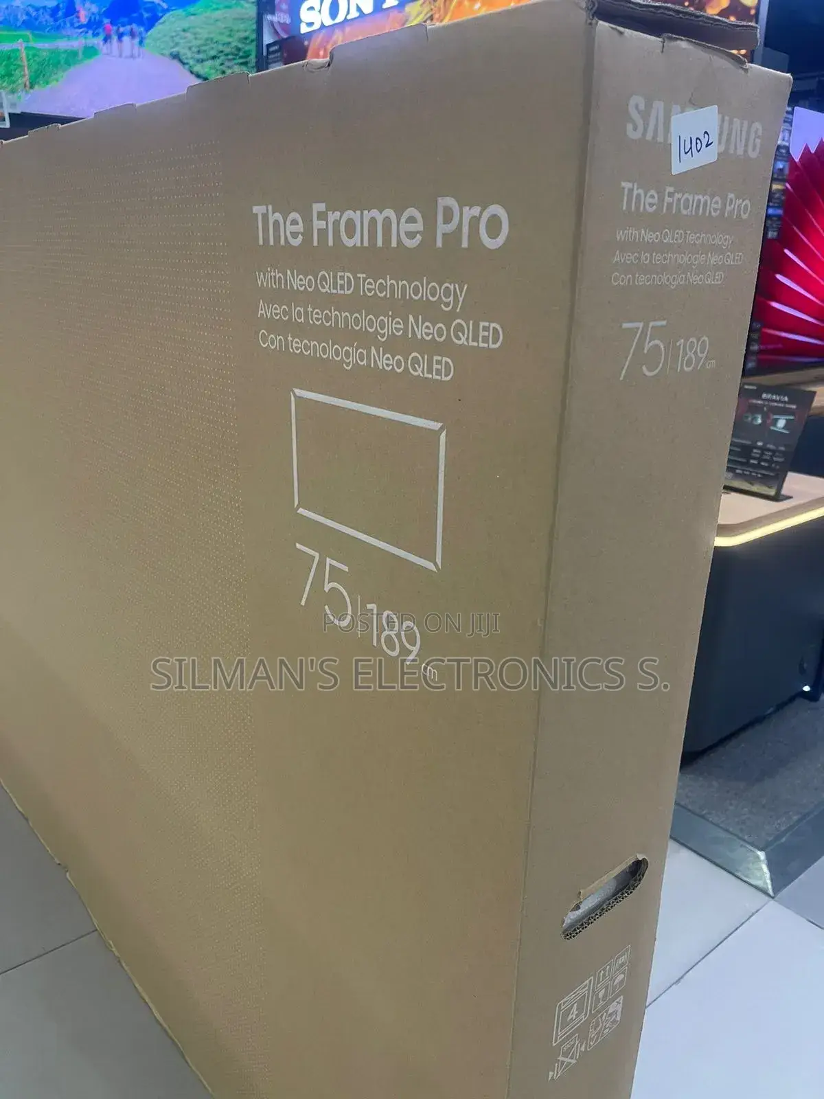 Fresh Release Samsung 75" the Frame Pro 2025 Model