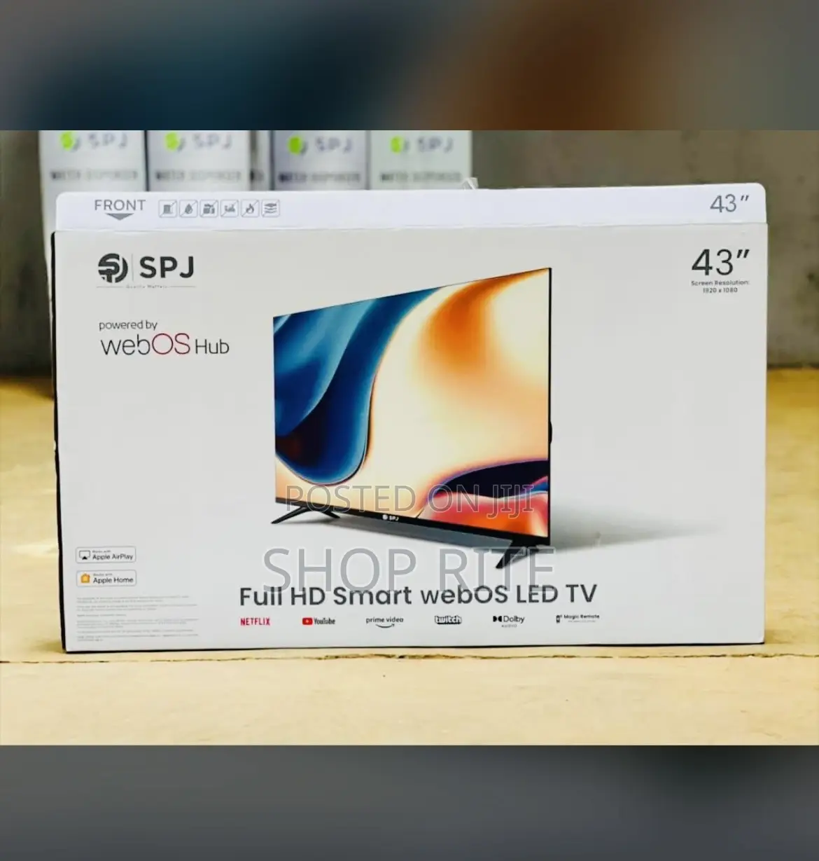 SPJ Full Hd Smart Webos Led TVS 43 Inches