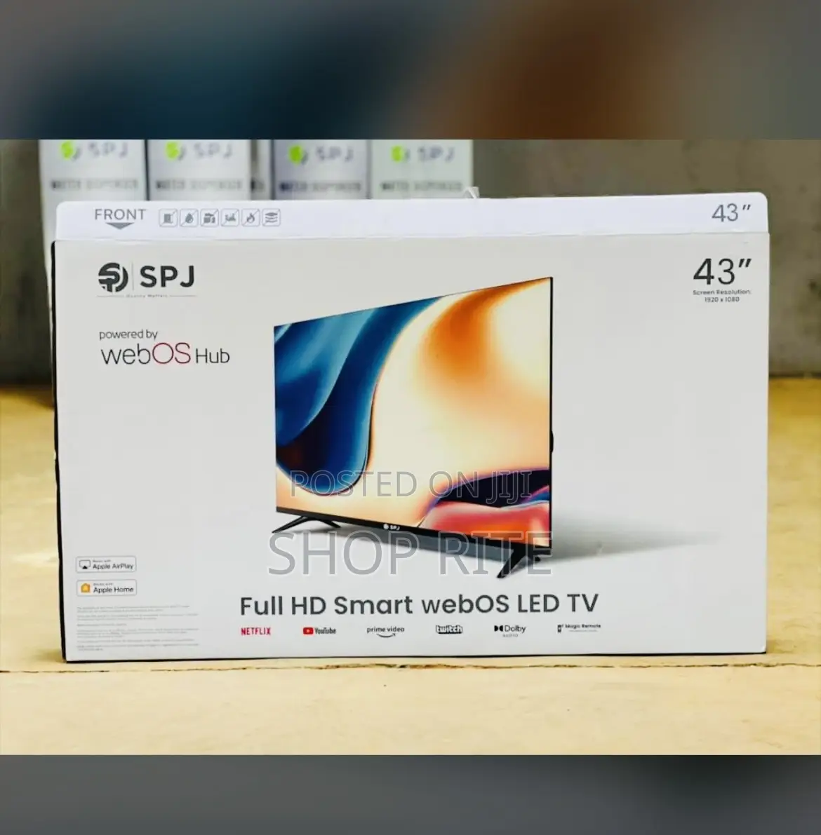 SPJ Full Hd Smart Webos Led TVS 43 Inches