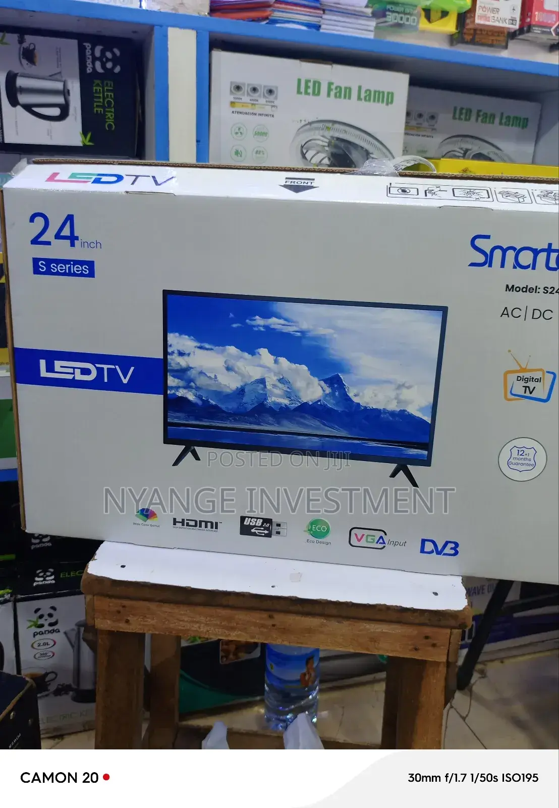 Smartec 24 Digital Frameless Tv Set.