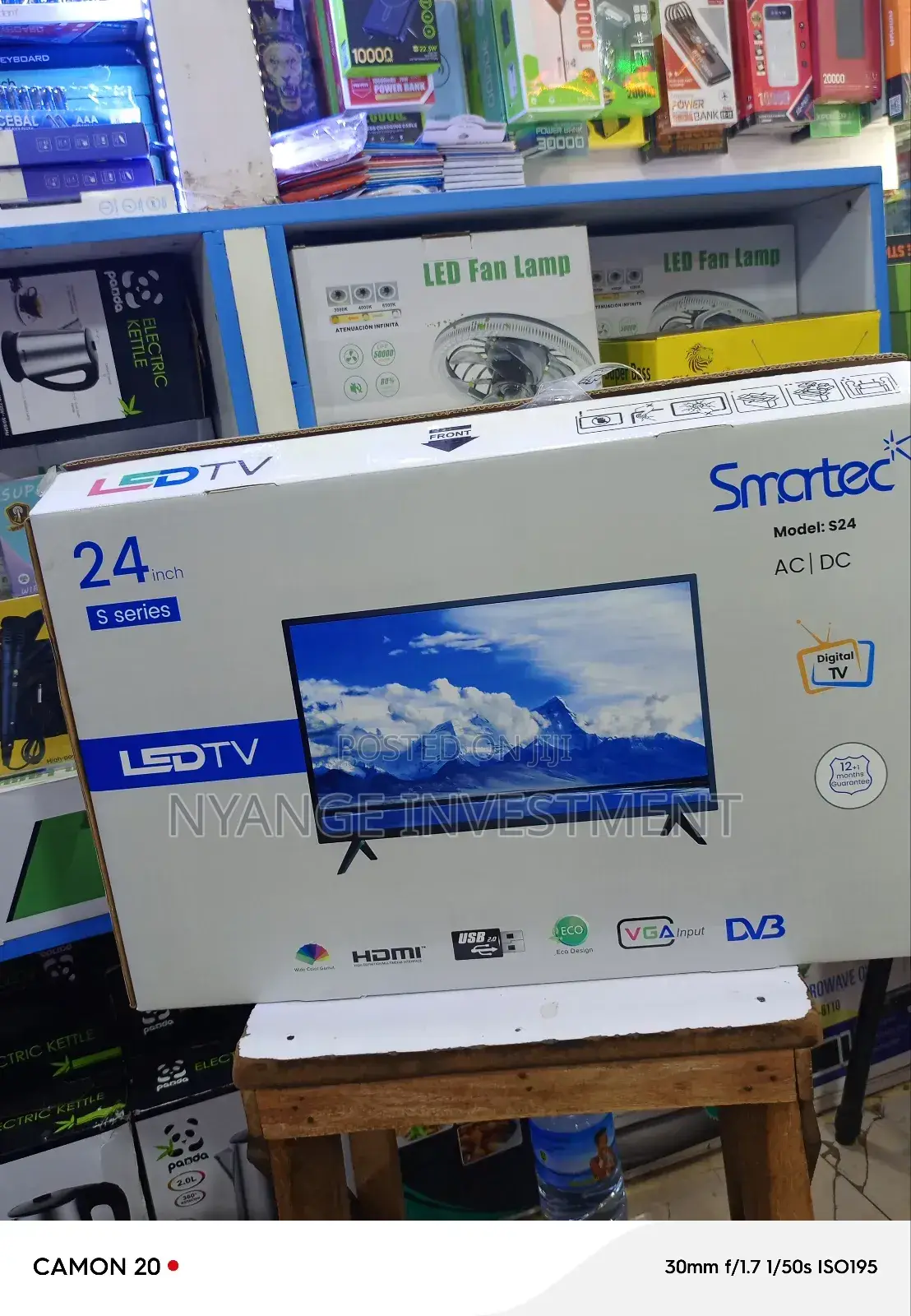 Smartec 24 Digital Frameless Tv Set.