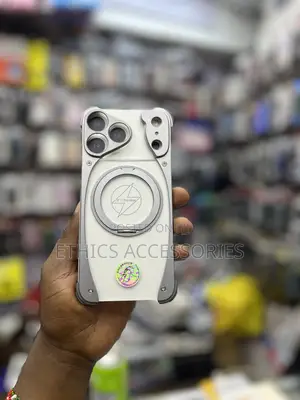 Clear Metallic and Frameless Case