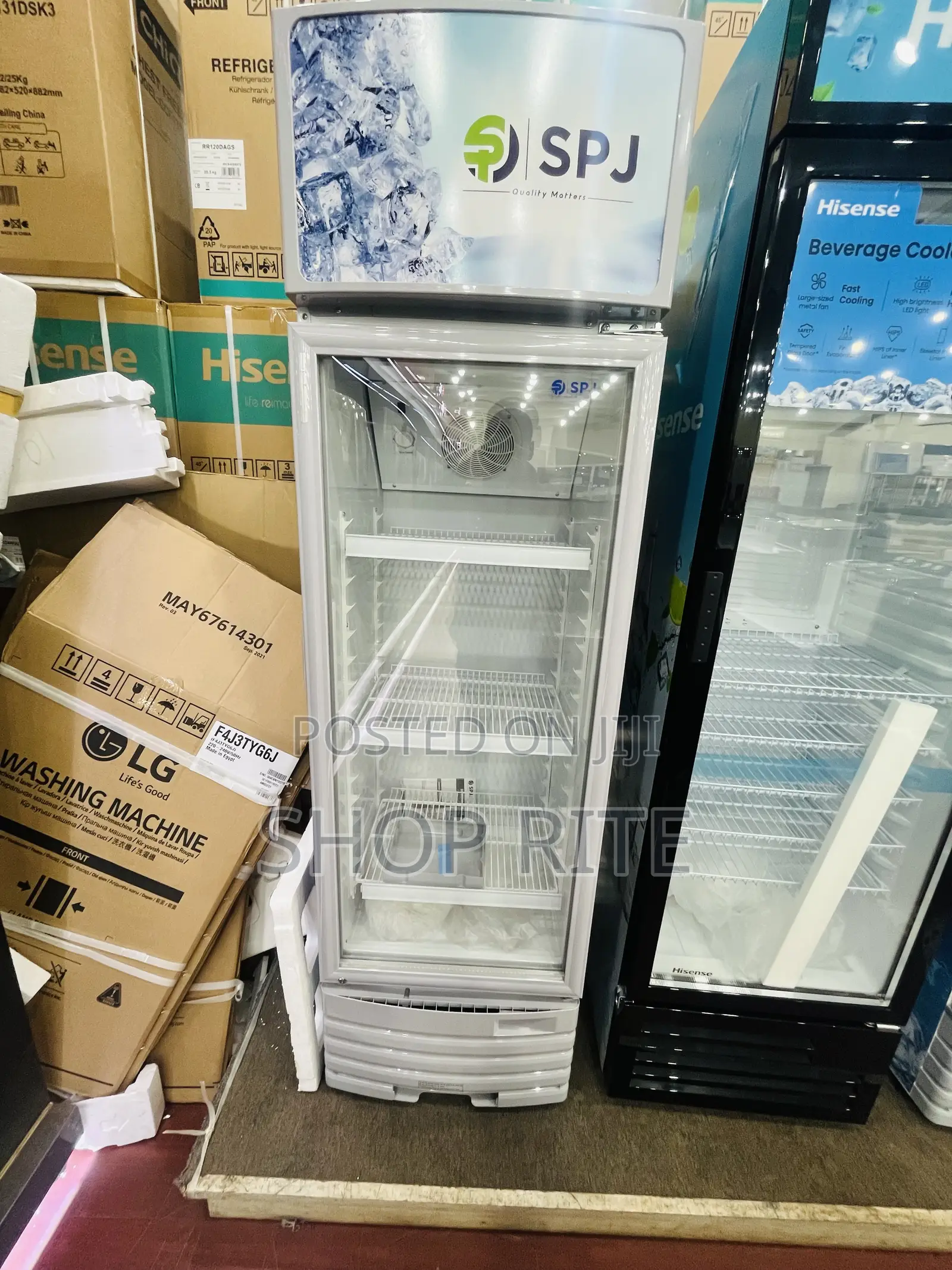 Brand New SPJ Show Case Chiller 400 Liters