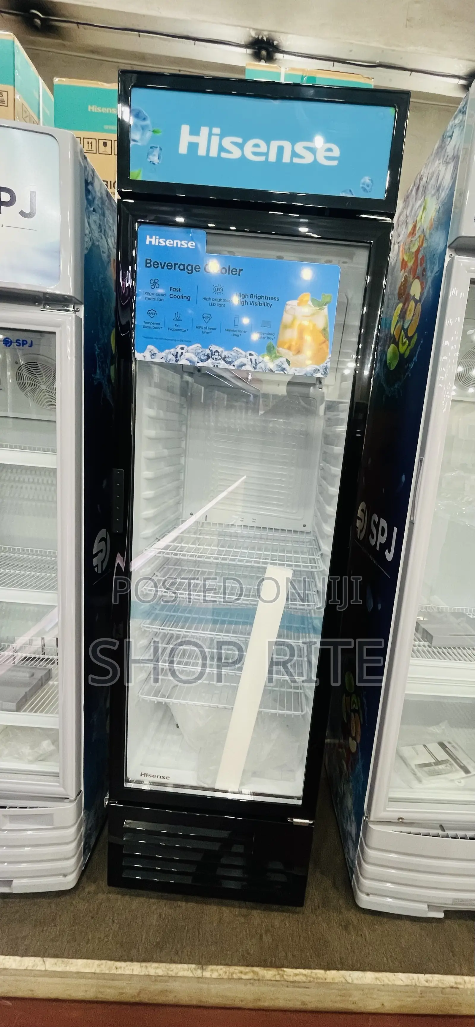 Hisense 370 Liters Show Case Chiller Refrigerator