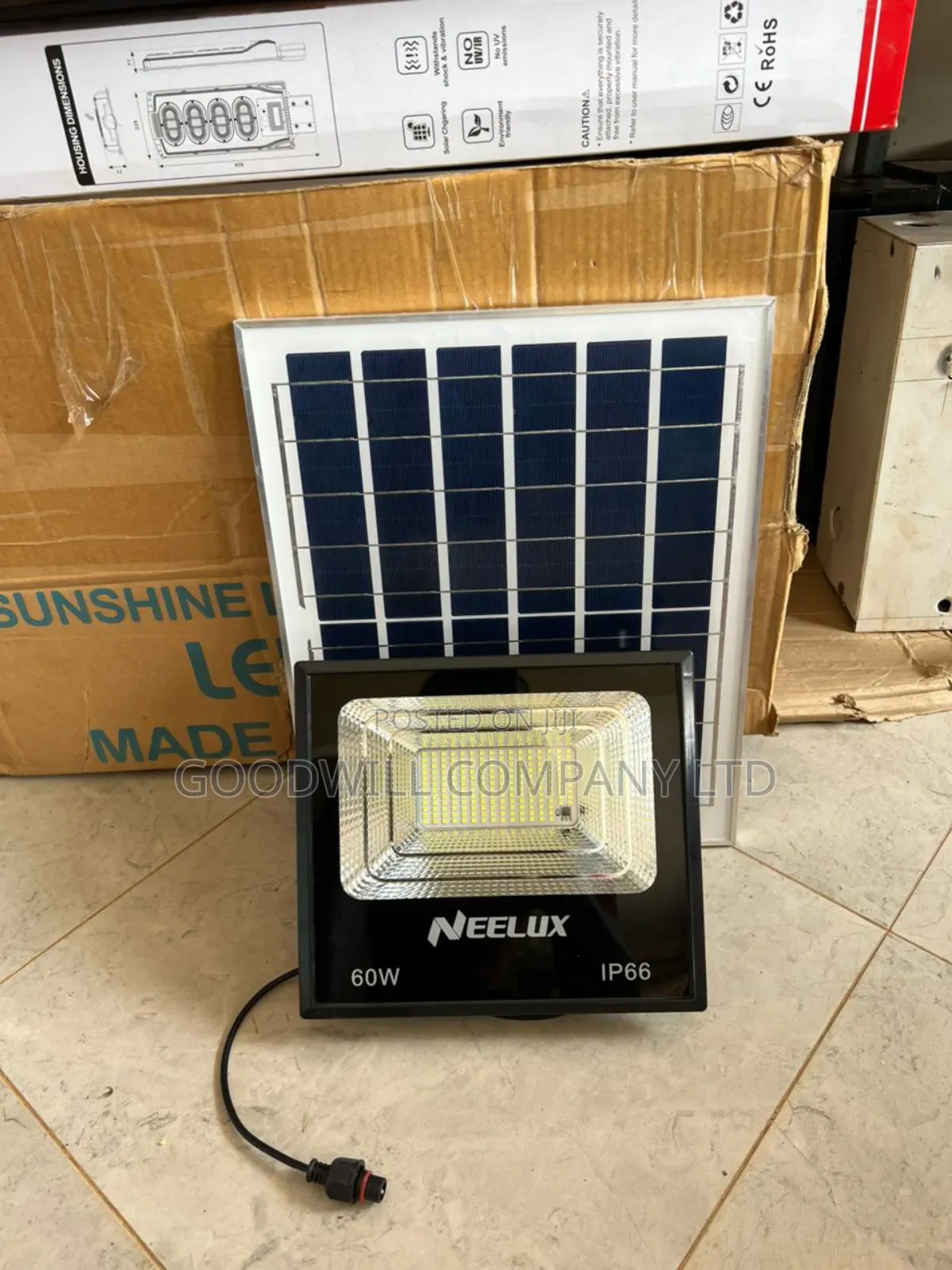 60w Solar Flood Light Gfd8090