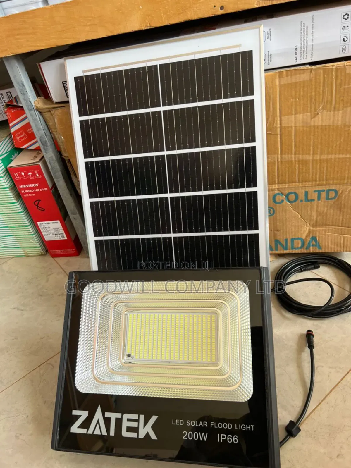200w Solar Neelux/Zatek Solar Street Light Mode210210vx