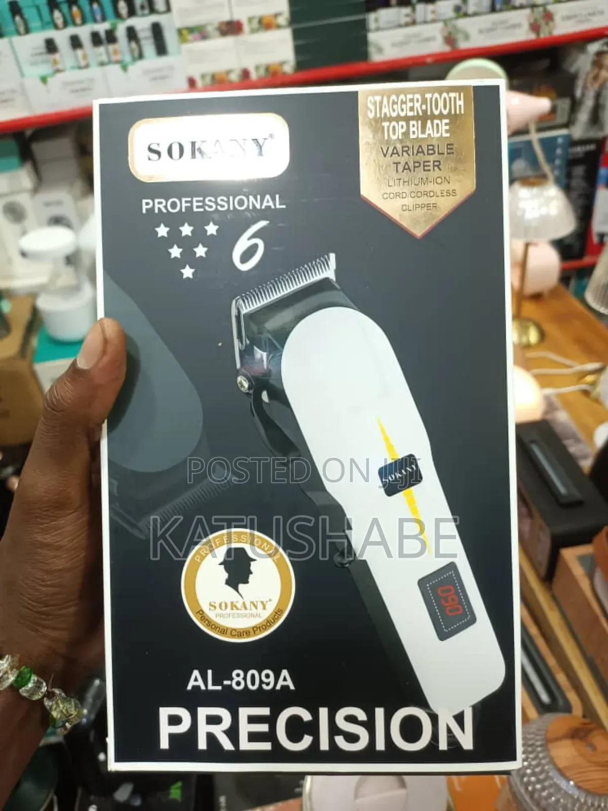 The Image Shows a Sokany Professional Hair Clippee