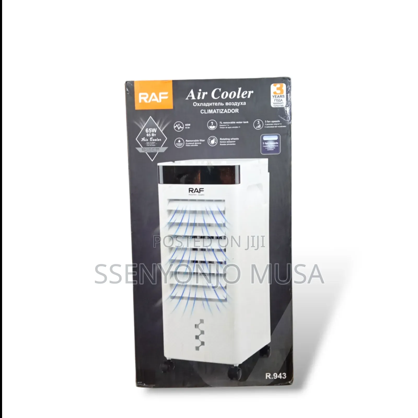 Raf Air Cooler | 7l Portable Air Cooler, Purifier & Humidifier