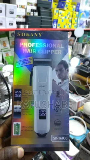 It's a Rechargeable Hair Clipper With a Led Display