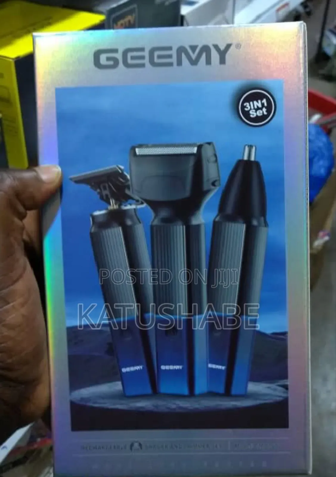 Greeny 3in1 Rechargeable Shaver or Trimer
