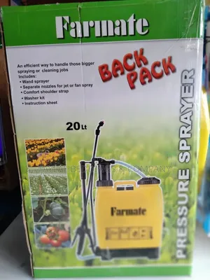 Farmate Knapsack Sprayer 20ltr Capacity - Yellow