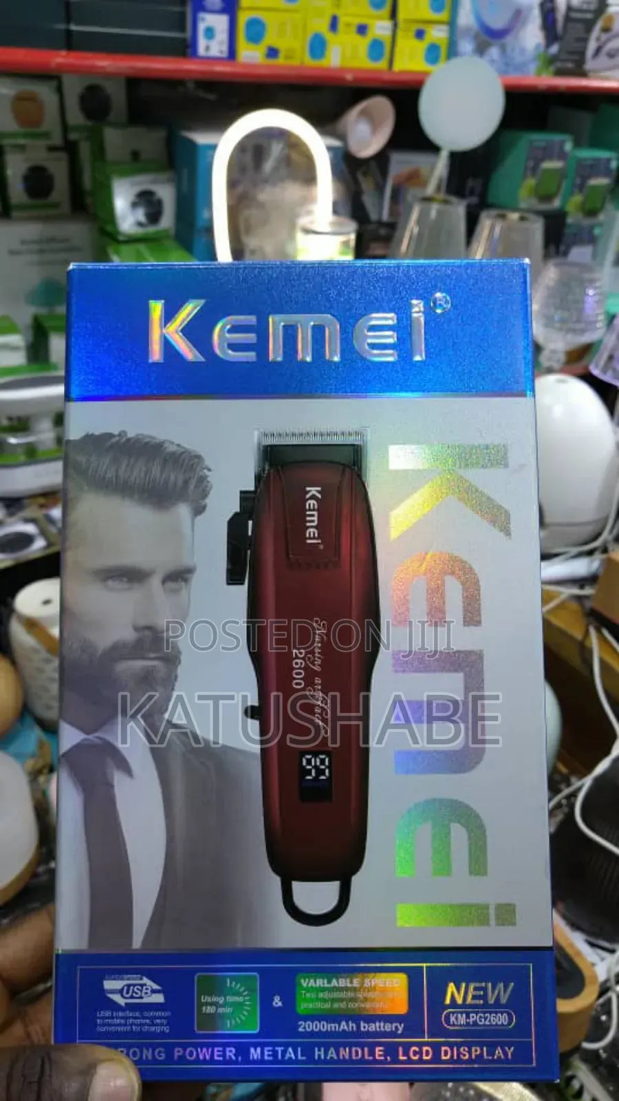 Rechargeable Cordless Hair Machine