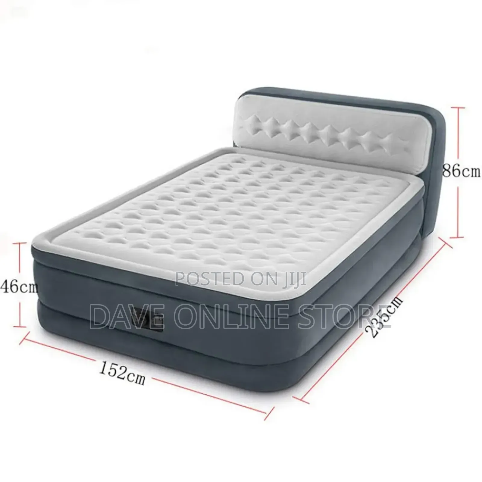 Luxury King Size Double Queen Bed - Inflatable Air Mattress,