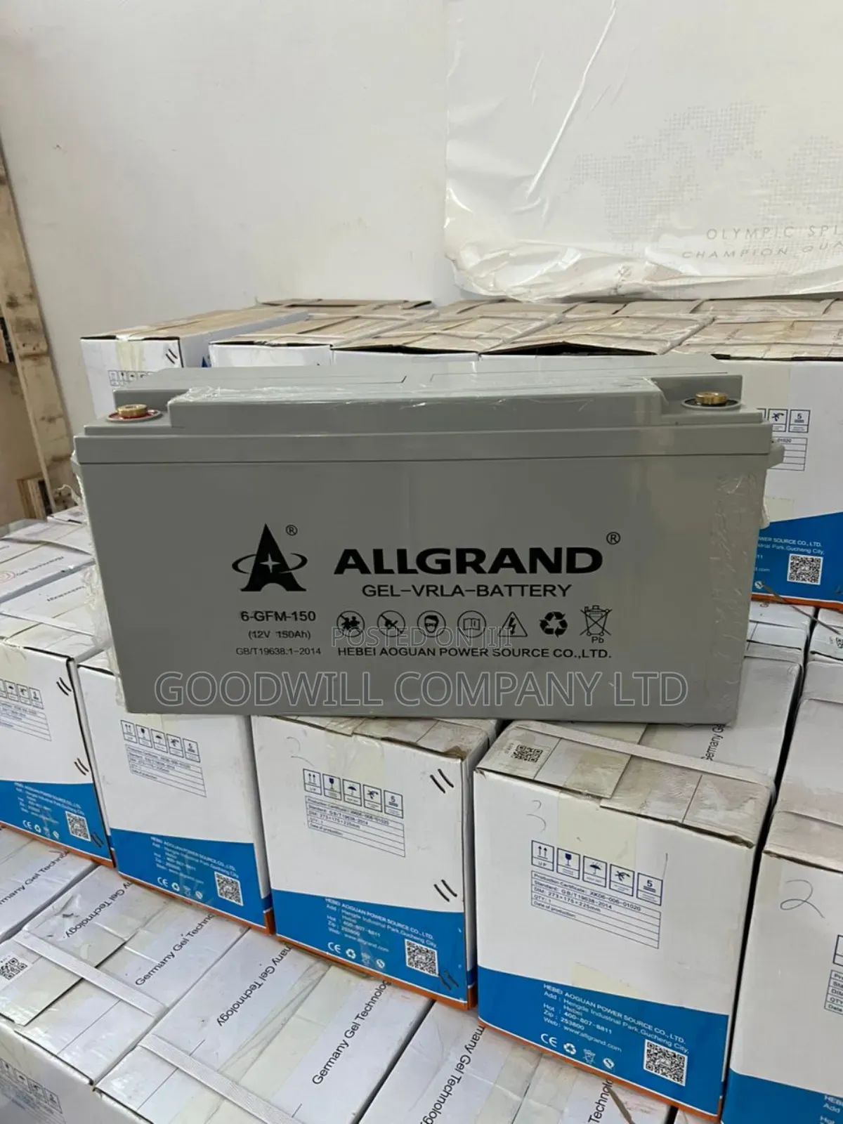 150ah Pure Gel Battery Gtg890