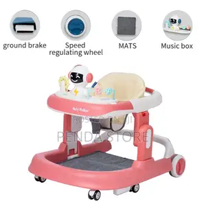 Adjustable Foldable Baby Walker – Safe Steps Baby Walker