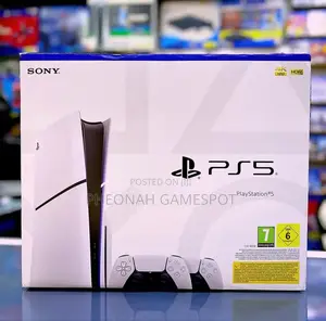 Open Box Playstation 5 Slim. It's Used in a Box. Comes With 2 Games