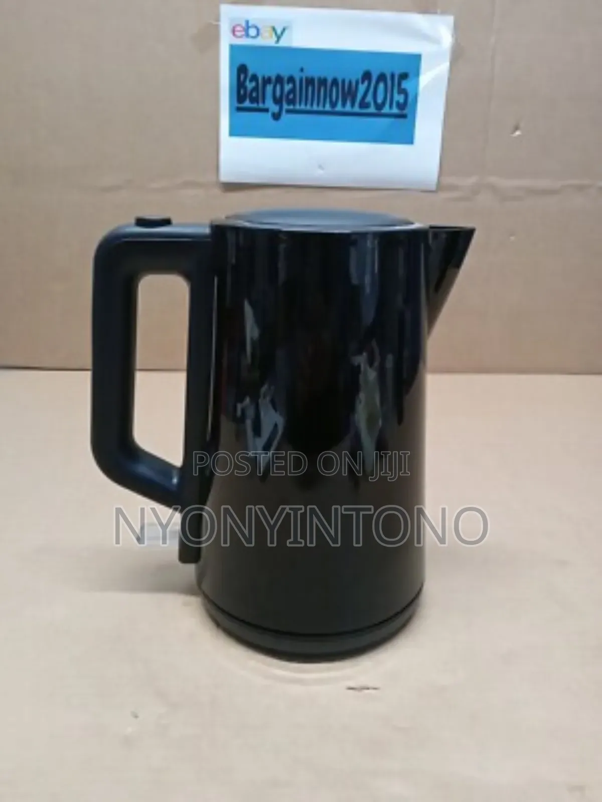 Philips Black Plastic Automatic Cordless Water Kettle 3000 Series