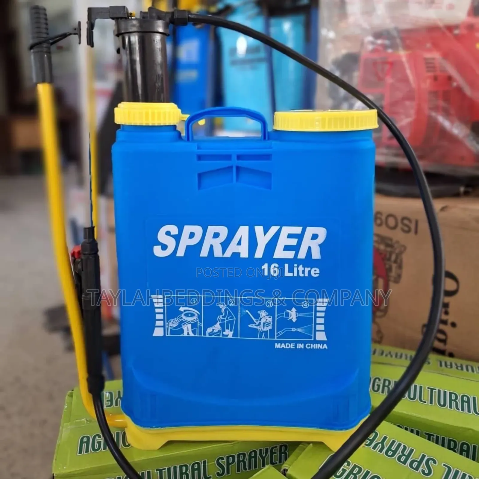 Spray Pump for Agriculture | Pesticide Sprayer Machine | 16l