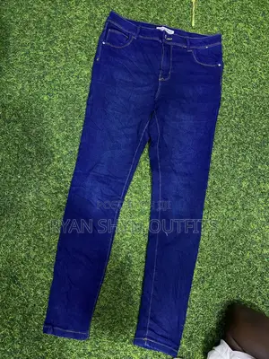 Dark Blue Skinned Jeans