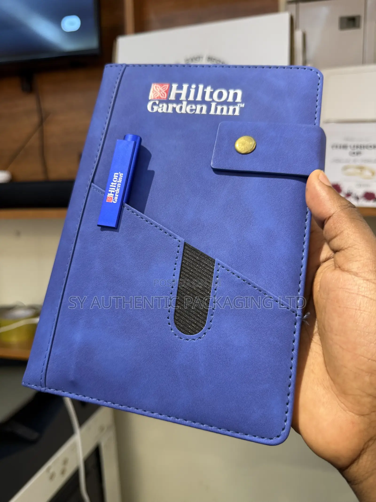 Notebook and Pen Branding