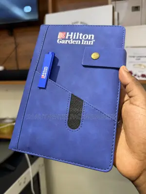 Notebook and Pen Branding