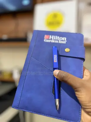 Notebook and Pen Branding