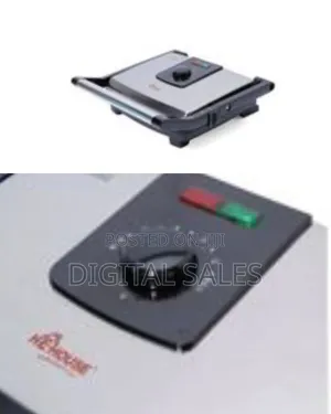 Double Sidedcommercial Electric Contact Grill Sandwich Panini Press