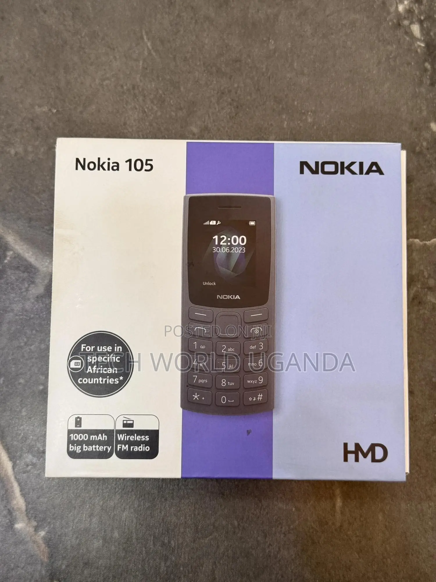 New Nokia 105 Black
