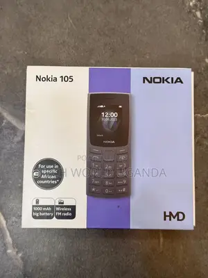 New Nokia 105 Black