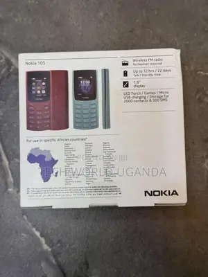 New Nokia 105 Black