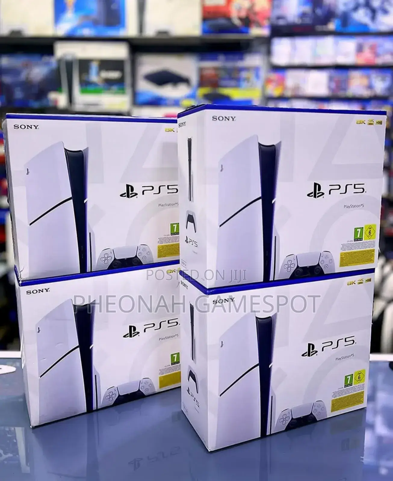 Brand New Playstation 5 Slim Consoles Are Available. Disk and Digital