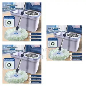 360° Rotating (Spin) Mop With Bucket