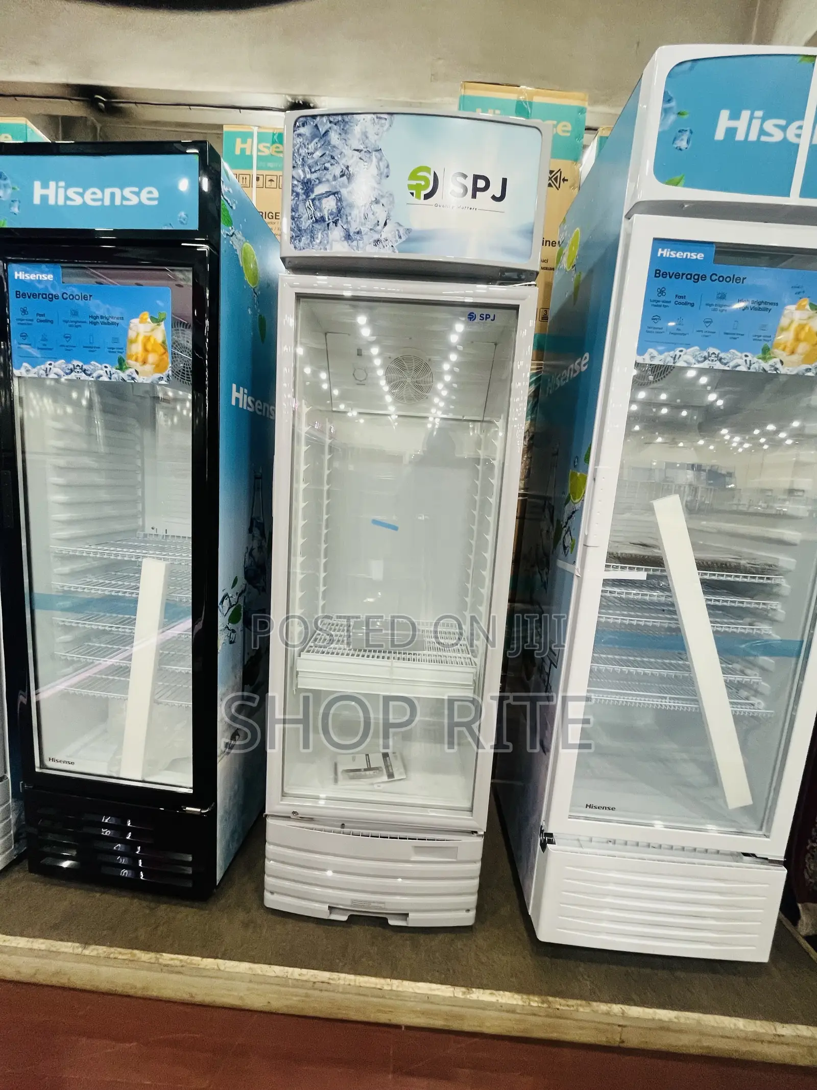 SPJ 300 Liters Beverage Cooler Display Refrigerator