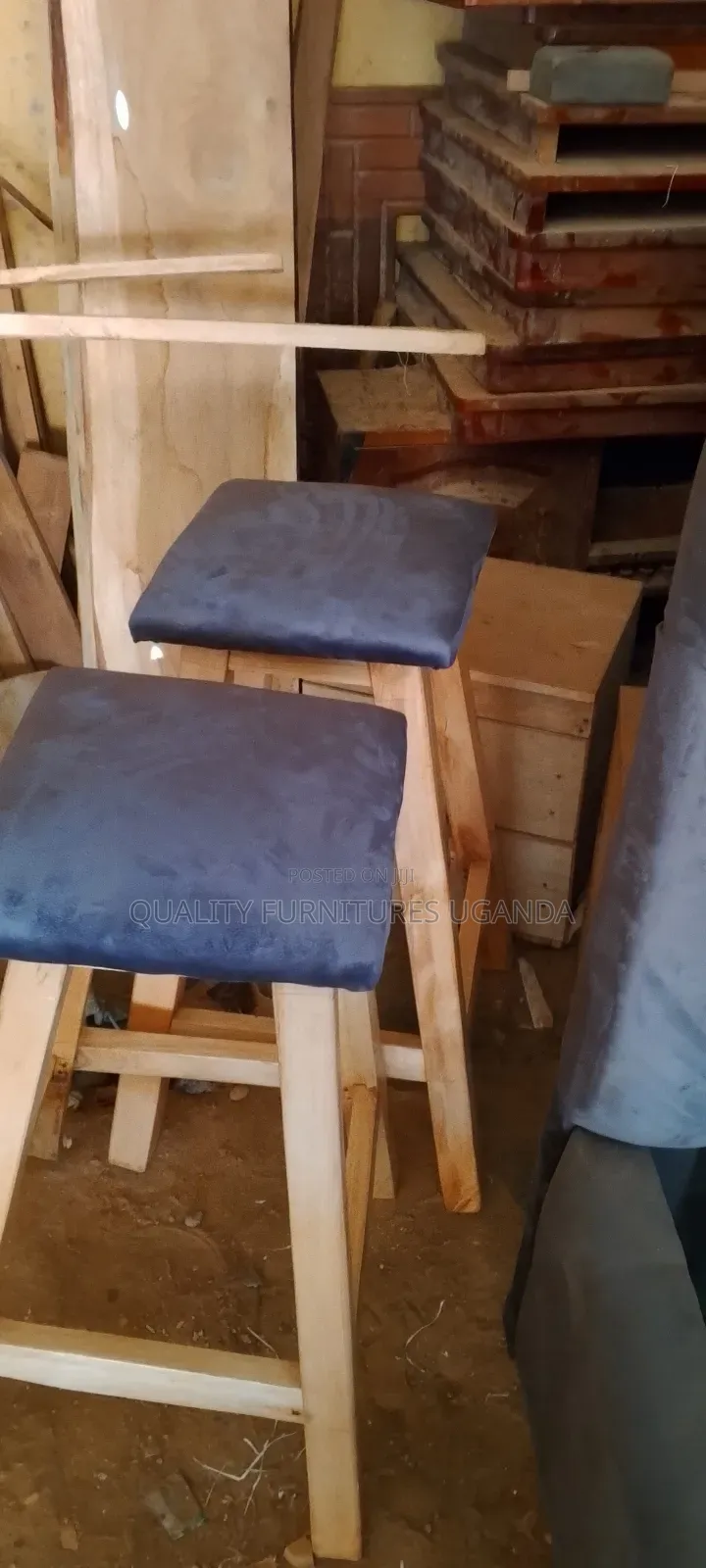 Textured Bar Stools