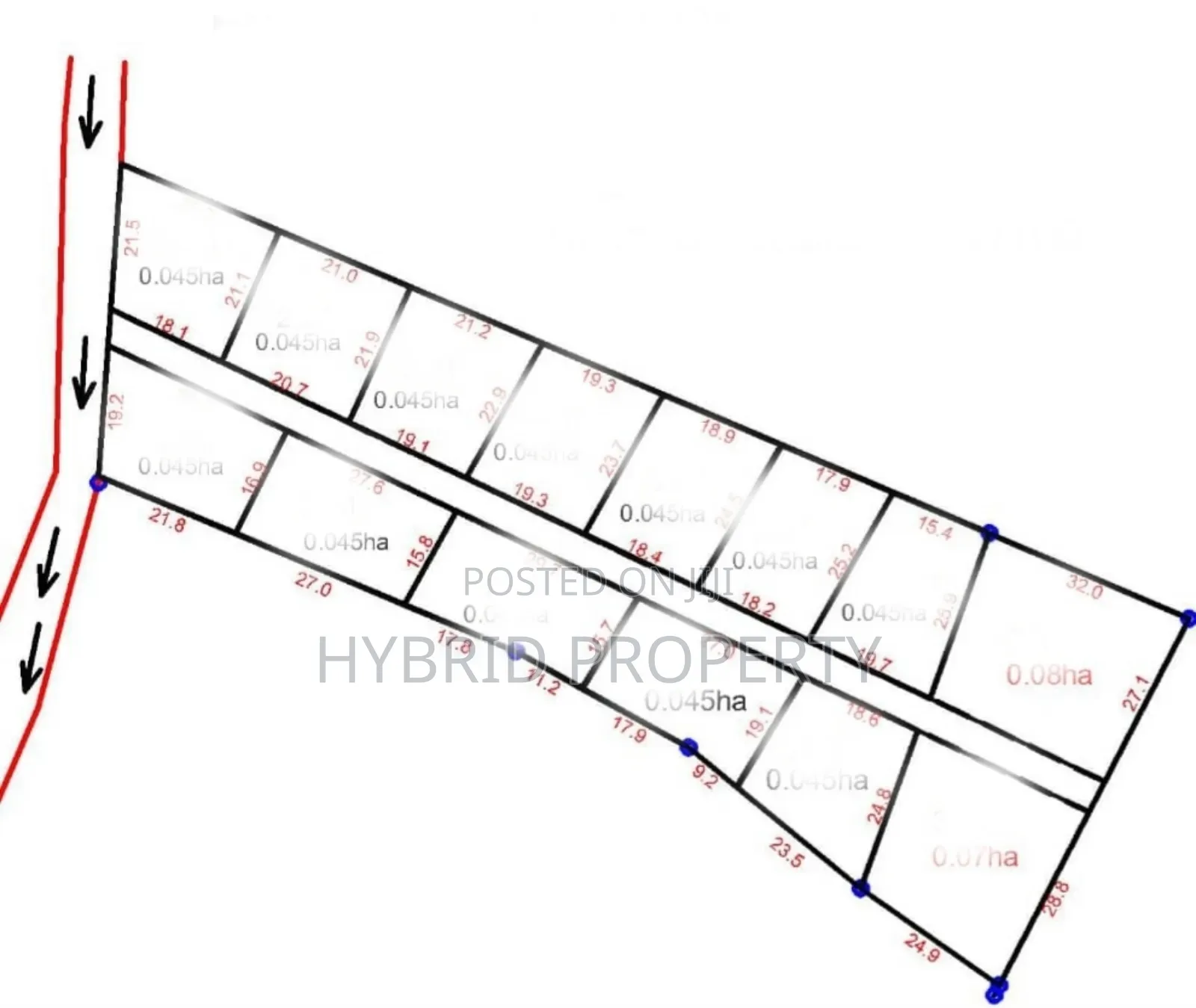 Prime Plots for Sale at Mpigi~Kubikondo Estate~Masaka Road.