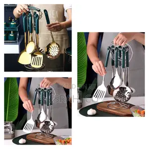 Innovative Non -Magnetic Stainless Steel Kitchenware Set