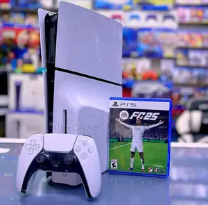 Used Playstation 5 Slim With Fc26 Already Installed and 2 Controllers