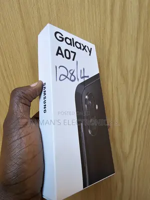New Samsung Galaxy A07 4G 64 GB Black