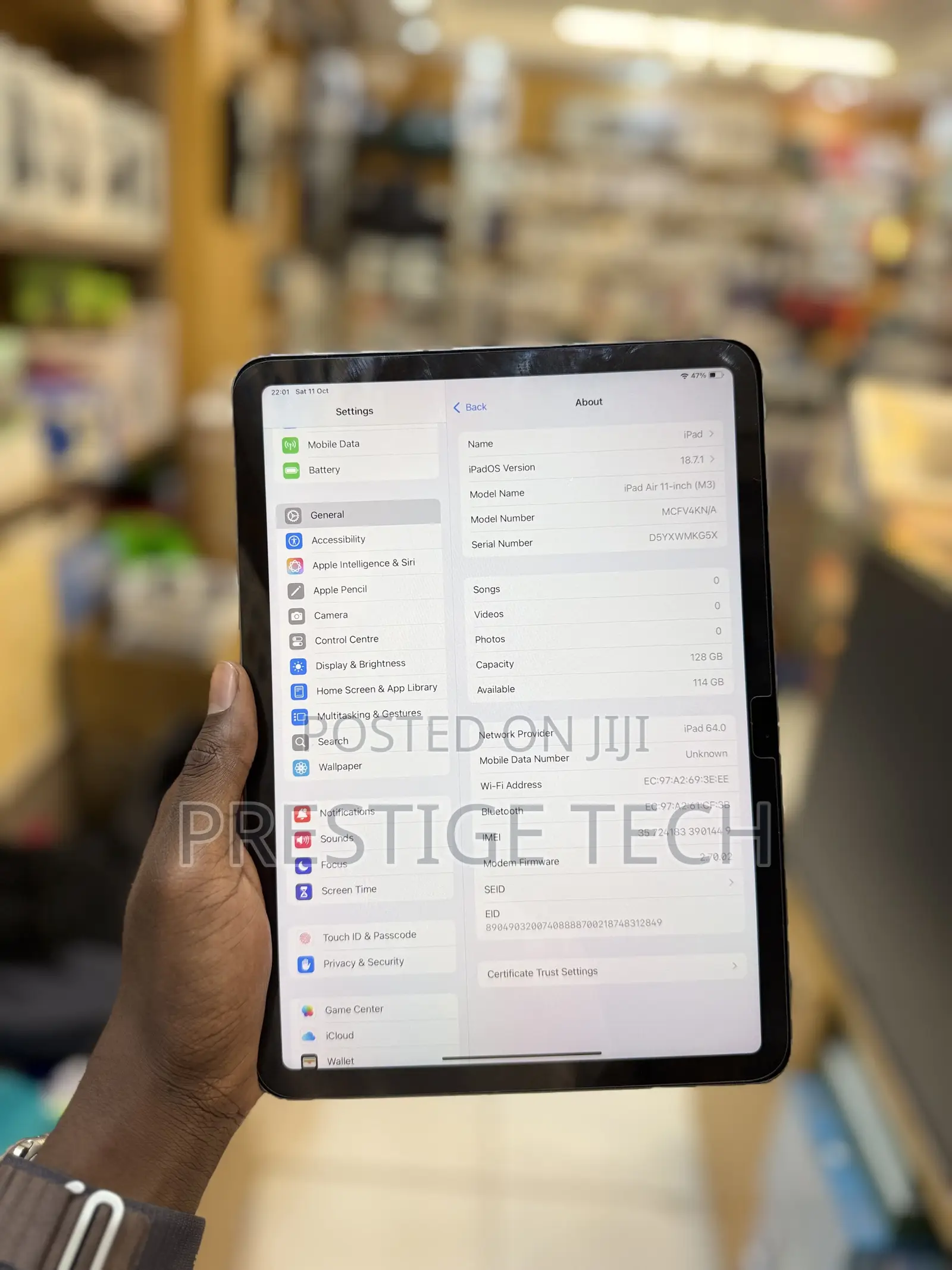 Apple iPad Air 13 (2025) 128 GB Gray