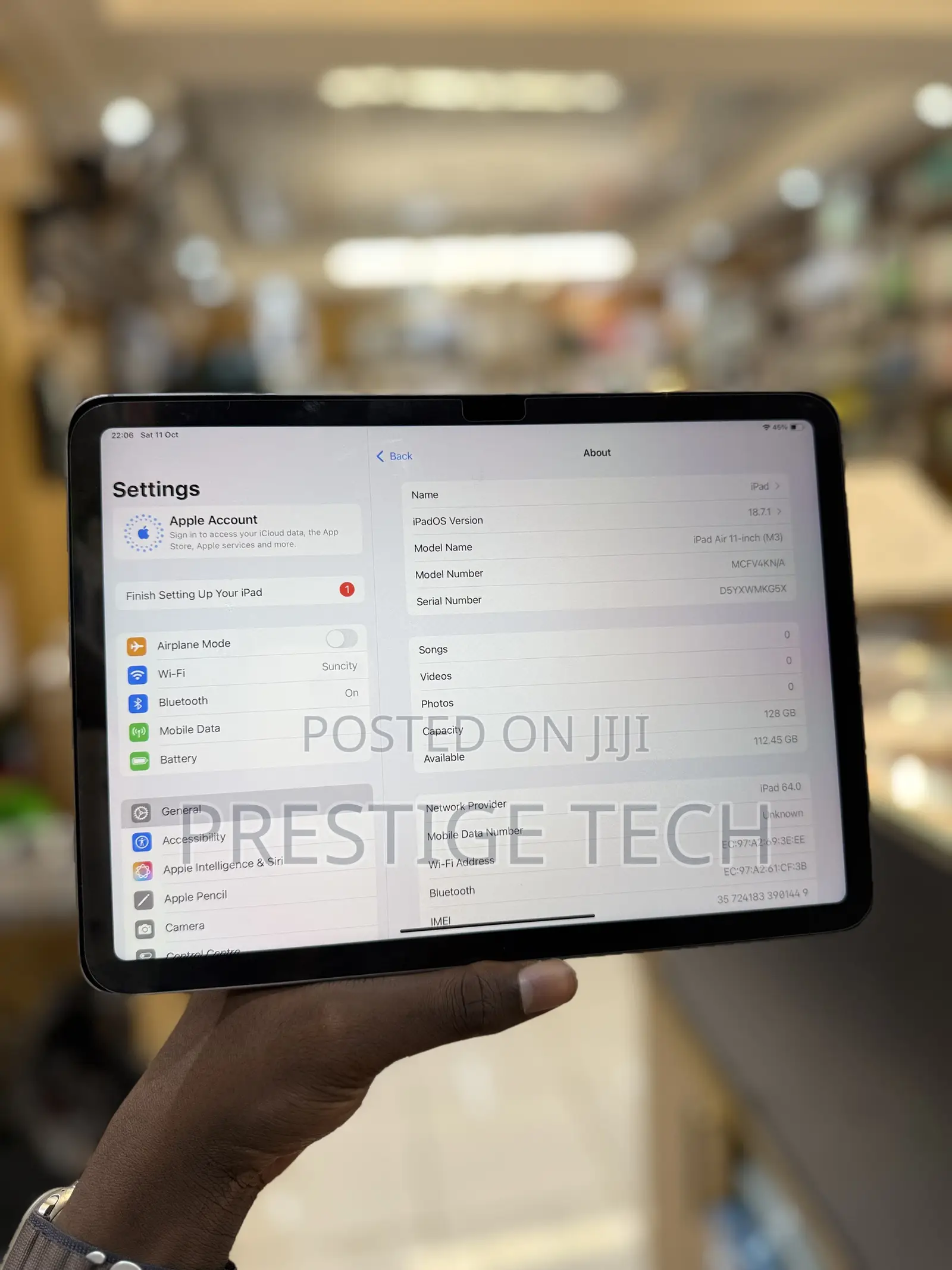 Apple iPad Air 13 (2025) 128 GB Gray