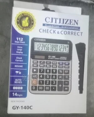 Citizen Gy-140c Calculator
